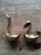 Vintage zwanen set messing, Ophalen of Verzenden, Huis en Inrichting