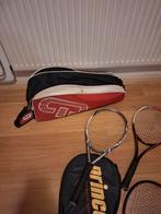 Tennis Rackets en Tas - Diverse Merken, Sport en Fitness, Tennis, Overige merken, Gebruikt, Ophalen of Verzenden, Racket
