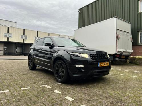 Land Rover Range Rover Evoque SD4 4WD AUT 2013 Zwart, Auto's, Land Rover, Particulier, 4x4, ABS, Achteruitrijcamera, Adaptieve lichten