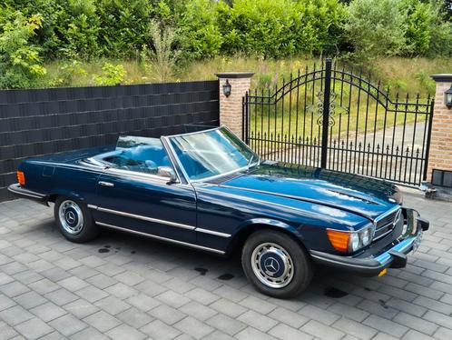 Mercedes-Benz SL 3.5 350 SL 1972 Blauw, Auto's, Mercedes-Benz, Particulier, SL, Benzine, Cabriolet, Automaat, Geïmporteerd, Blauw