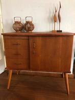 Vintage kast kastjes dressoir jaren 60, Huis en Inrichting, Kasten | Dressoirs, Ophalen of Verzenden, Zo goed als nieuw, 25 tot 50 cm