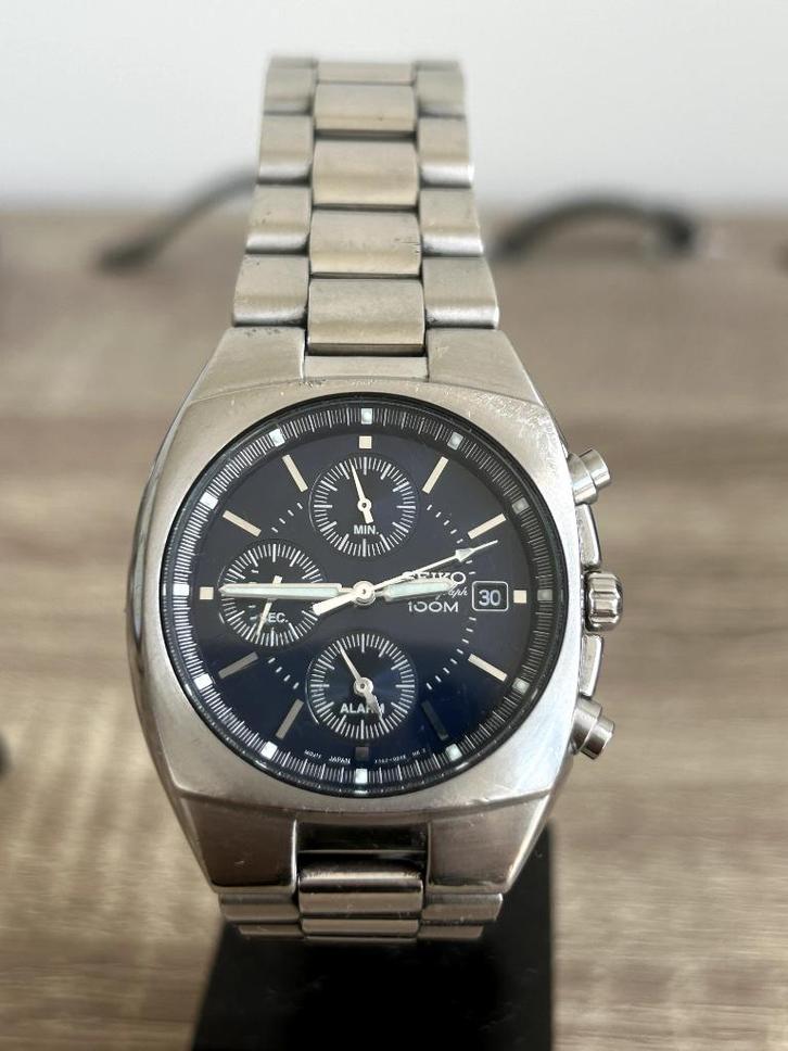 Seiko Chrono 2 x & Seiko bell matic, Sieraden, Tassen en Uiterlijk, Horloges | Heren, Gebruikt, Polshorloge, Seiko, Staal, Overige materialen
