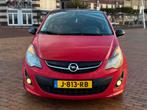 Opel Corsa 1.4 TURBO OPC Line 120pk 3D 2013 Rood, Voorwielaandrijving, Stof, Zwart, 4 cilinders