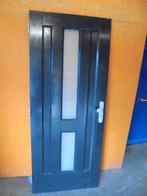 Buitendeur dubbelglas, 82,5 x 201 (nr. ZH049), Ophalen, 80 tot 100 cm, 200 tot 215 cm, Glas