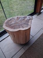 Boomstam tafel, Minder dan 10 liter, Ophalen of Verzenden, Zo goed als nieuw, Minder dan 50 cm
