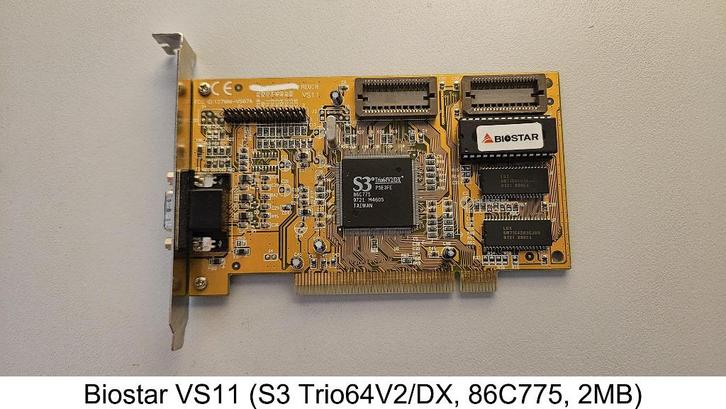Vintage Video Graphics Adapter Cards PCI (video kaarten), Computers en Software, Vintage Computers, Verzenden
