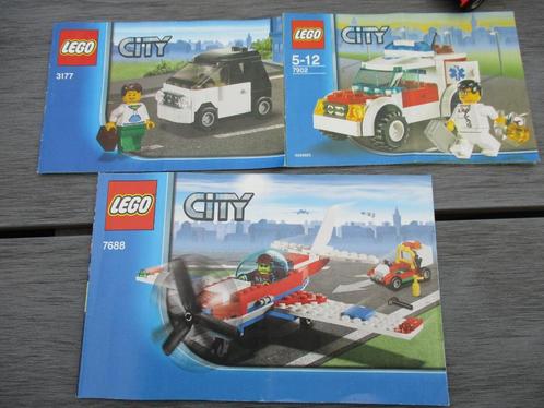 3 x lego setjes 3177-7688-7902 zie info, Kinderen en Baby's, Speelgoed | Duplo en Lego, Gebruikt, Lego, Complete set, Ophalen of Verzenden