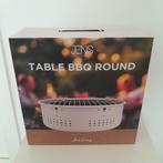 JENS Living houtskool tafel BBQ - Ronde BBQ - Tafel barbecue, Tuin en Terras, Houtskoolbarbecues, Ophalen of Verzenden, Nieuw