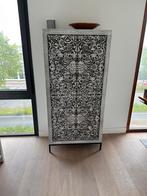Prachtige opbergkast: Cabinet Borgia (mango hout, whitewash), Huis en Inrichting, Kasten | Overige, Ophalen, Nieuw