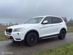 BMW X3 xDrive20d High Executive M pakket uitgevoerd Trekhaak, Auto's, BMW, Automaat, Euro 5, 2000 kg, Wit