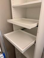 IKEA Uitschuif Planken 50x35, Huis en Inrichting, Kasten | Kledingkasten, Met plank(en), Kunststof, Zo goed als nieuw, Minder dan 100 cm