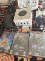 Gamecube+Spellen, Spelcomputers en Games, Spelcomputers | Nintendo GameCube, Ophalen of Verzenden, Gebruikt, Wit, Met 1 controller