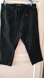 Zwarte capri broek mt 46, Verzenden, Zwart, Maat 46/48 (XL) of groter, Pescara
