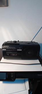 Sony Radio Cassette Recorder - Werkend!, Ophalen of Verzenden, Gebruikt, Radio
