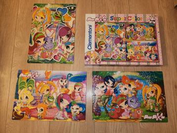 Leuke 3 in 1 puzzels Pop Pixies. Vrolijke Elfjes.
48 stukjes beschikbaar voor biedingen