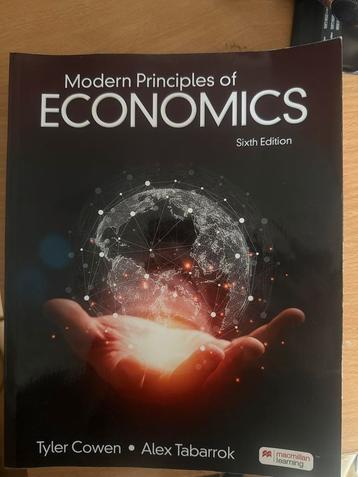 Modern Principles of Economics - Cowen & Tabarrok 6de editie beschikbaar voor biedingen