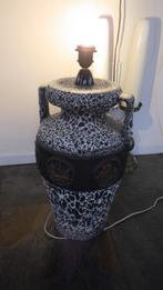 vintage vloerlamp van keramiek, Huis en Inrichting, Lampen | Vloerlampen, Ophalen of Verzenden, Gebruikt, Overige materialen, Minder dan 100 cm