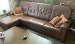 Leren Hoekbank - Comfortabel en ruim, Huis en Inrichting, Banken | Bankstellen, Ophalen, 250 tot 300 cm, Gebruikt, 100 tot 125 cm