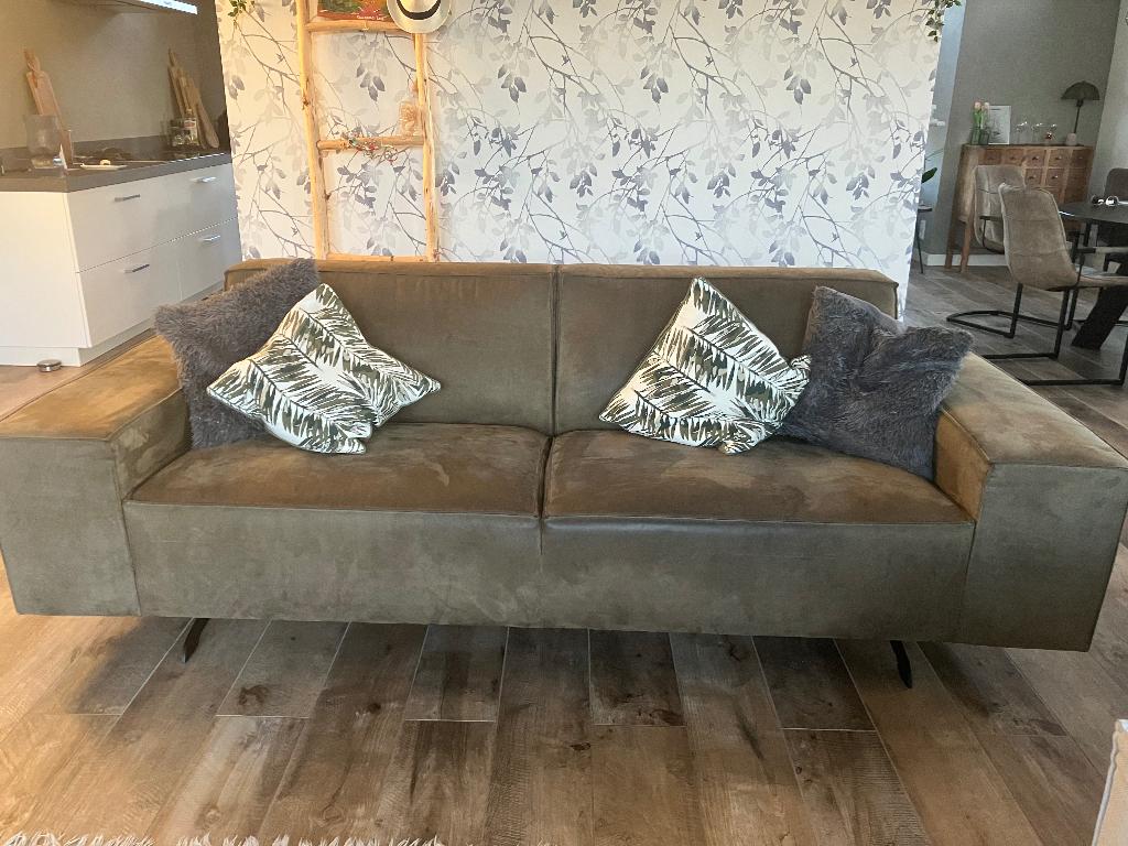 3 zits bank Montel, Huis en Inrichting, Banken | Bankstellen, Ophalen, Gebruikt, Driepersoons, 75 tot 100 cm