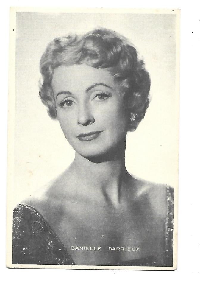 Danielle Darrieux, Verzenden, 1960 tot 1980, Ongelopen, Sterren en Beroemdheden