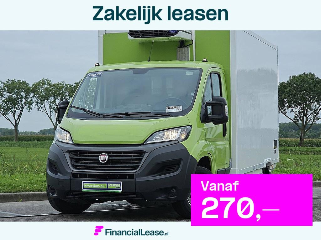 FIAT DUCATO 2.3 ac koeling euro6, Gebruikt, Euro 6, Overige kleuren, 2 stoelen