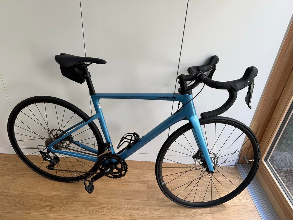 Cannondale Supersix Evo Carbon Racefiets - Maat 51, Fietsen en Brommers, Carbon, 49 tot 53 cm, Zo goed als nieuw, Meer dan 20 versnellingen