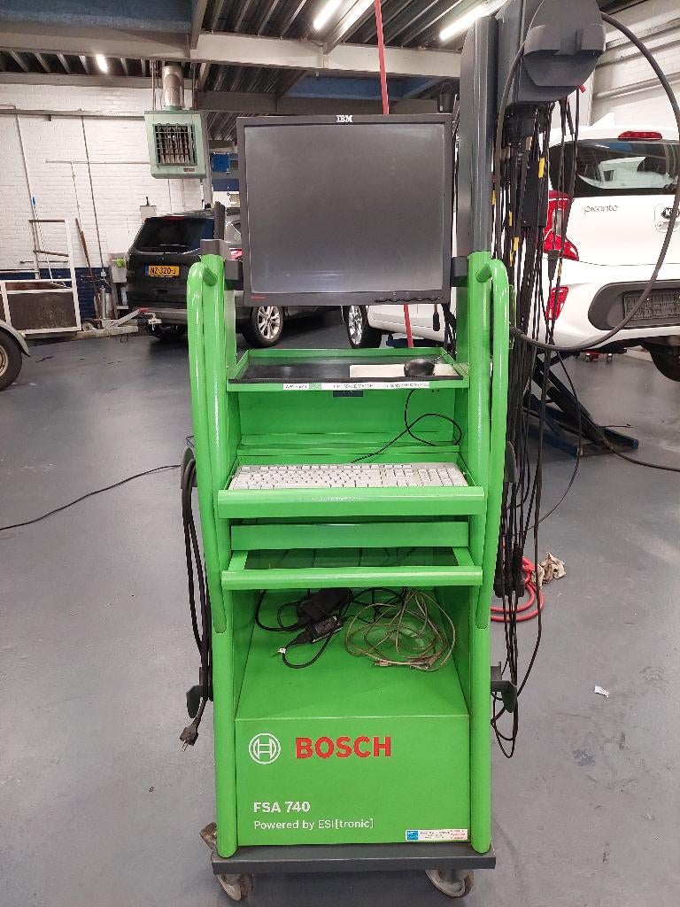 testkast  auto, Ophalen, Gebruikt