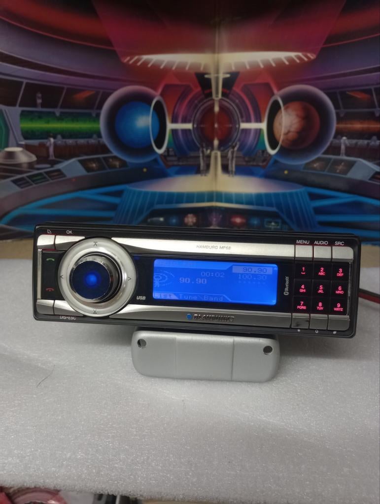 Blaupunkt Hamburg MP68 autoradio / CD-speler, Ophalen of Verzenden, Gebruikt
