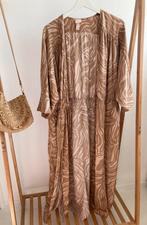 🌸 Mooie boho KIMONO, voor strand of feest! H&M Anna sissel, Maat 38/40 (M), H&M, Bruin, Ophalen of Verzenden