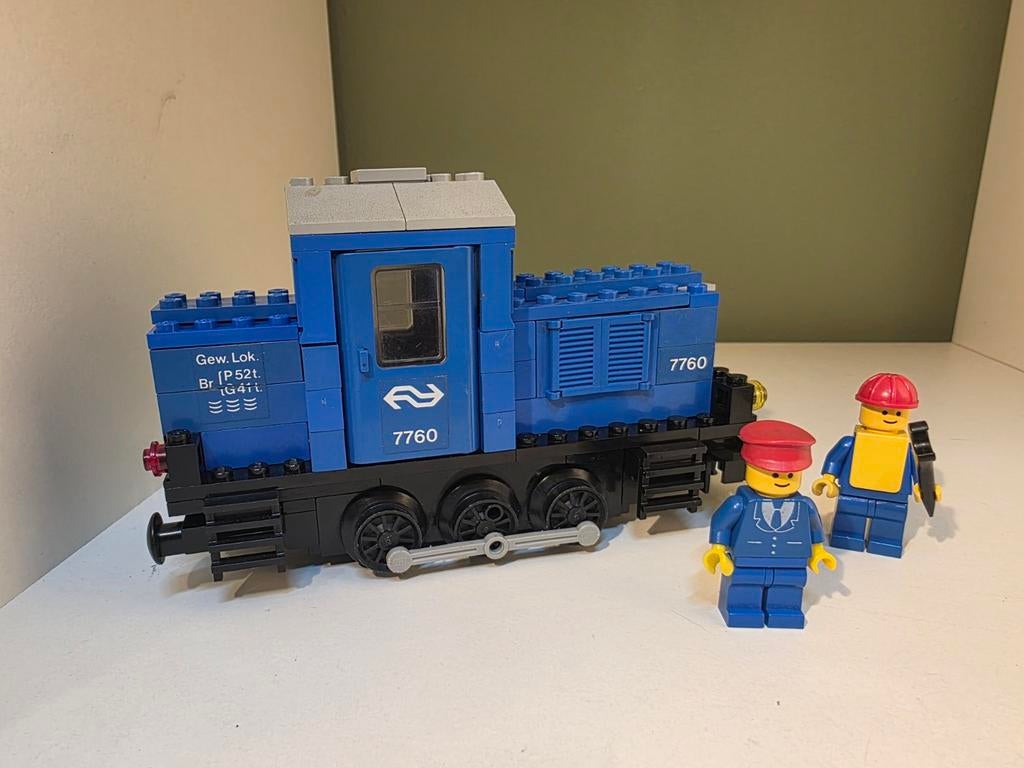 Lego 7760 Electric Diesel Locomotive (Diesel Shunter Locomot, Gebruikt, Overige thema's, Lego, Ophalen of Verzenden