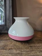 Piet Hein Eek Fair Trade Keramische Vaas - Crème/Roze/Bruin, Antiek en Kunst, Antiek | Vazen, Ophalen of Verzenden