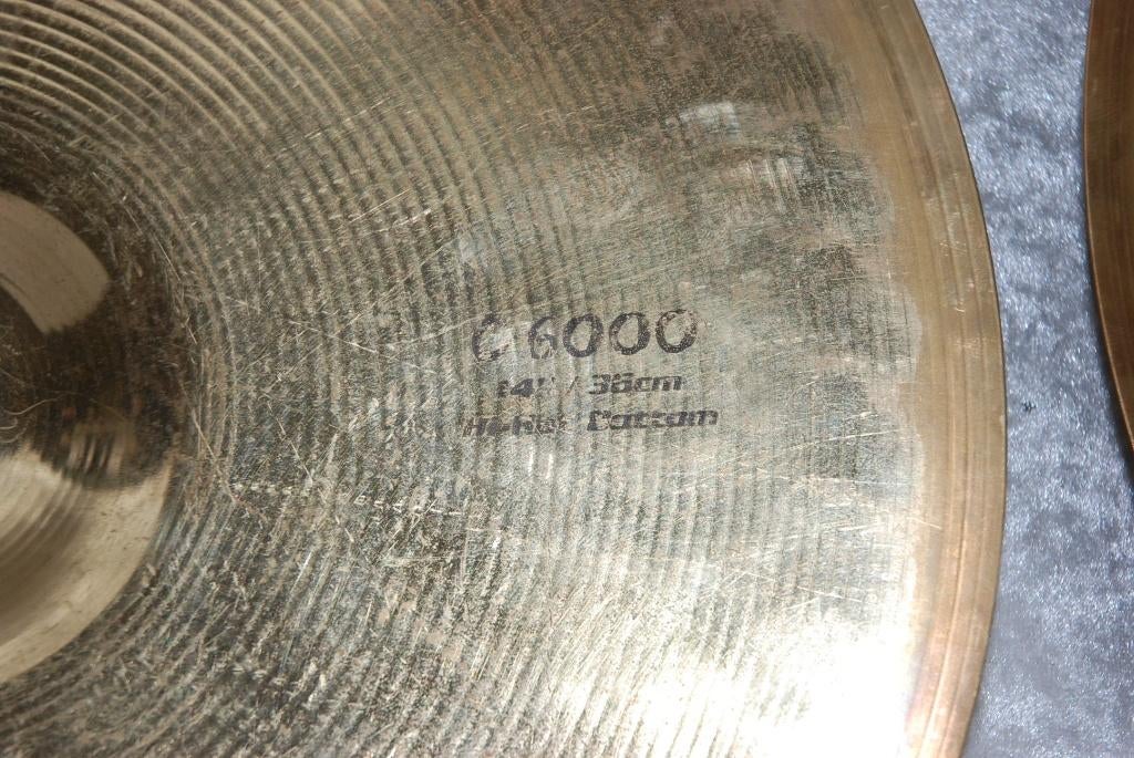 Camber Hihat bekkens C-6000 946/1122gr 14 inch  <25251679>, Gebruikt, ., Camber, Drums of Percussie