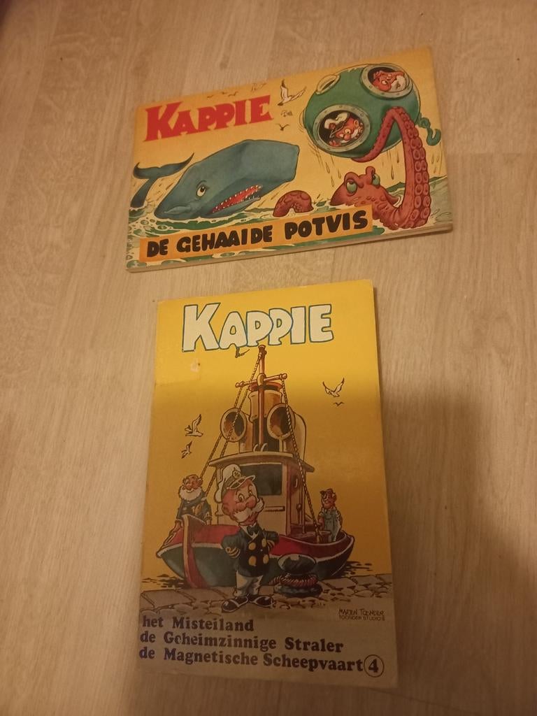 2 Kappie stripboeken, Boeken, Meerdere stripboeken, Ophalen of Verzenden, Gelezen