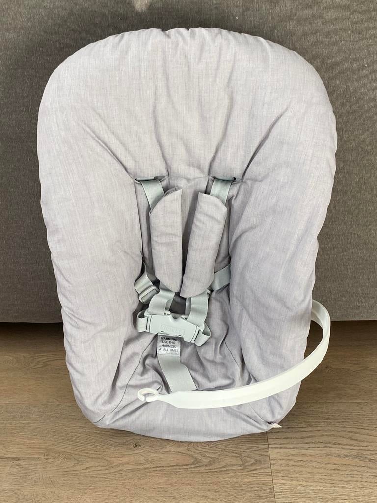 Stokke newborn kuipje als nieuw!, Ophalen, Gebruikt, Meegroeistoel, Gordel(s)