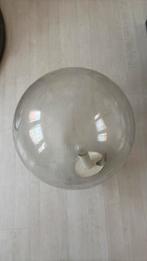 Glazen bollen lamp, Ophalen, Zo goed als nieuw, E27 (groot), Led-lamp