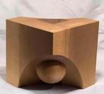 Houten kunstobject (kubus) Hans Magendans HM-WoodArt, Antiek en Kunst, Ophalen of Verzenden