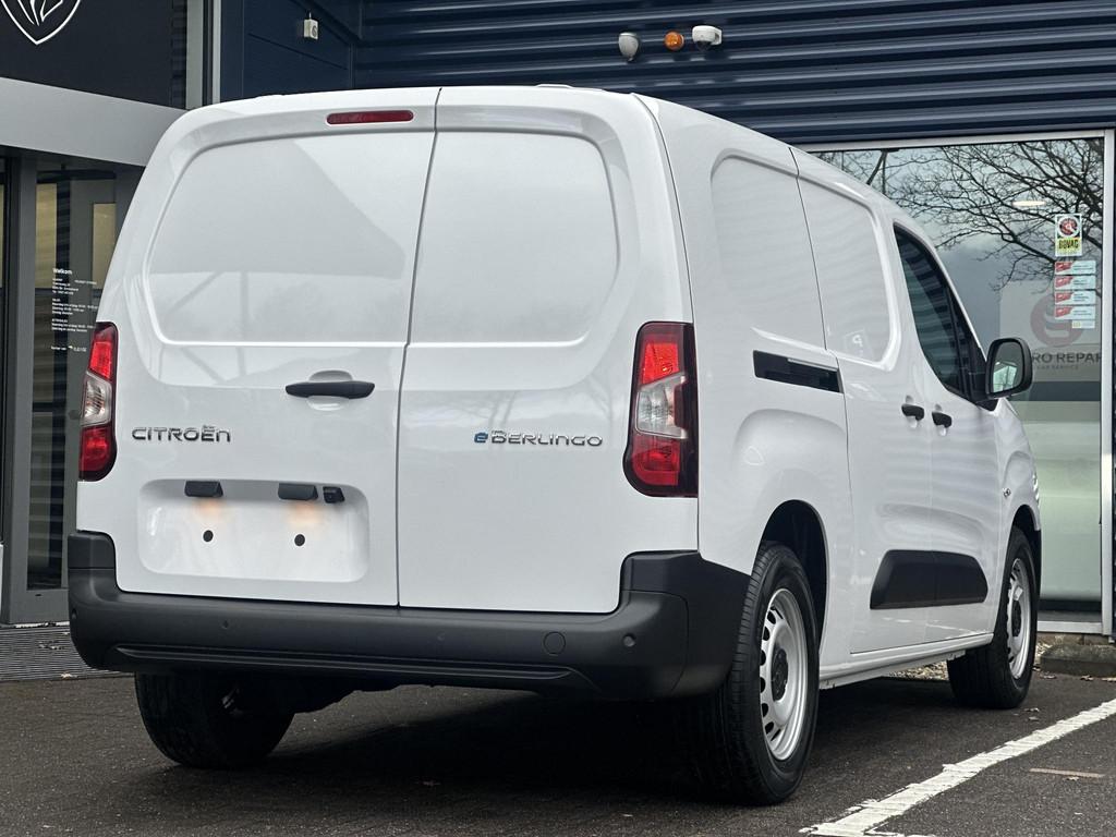 Citroen ë-Berlingo 136 L2 50 kWh | Warmtepomp | Apple Carpl, Auto's, Citroën, Wit, Nieuw, Te koop