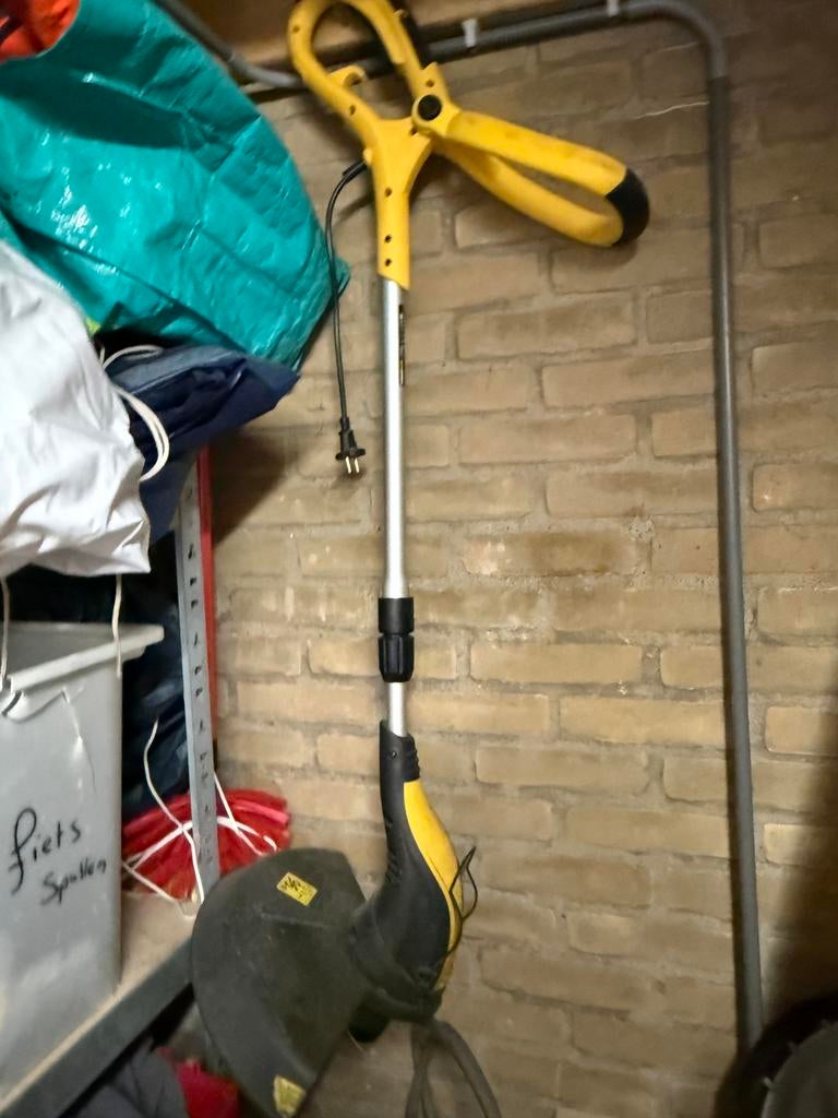 Power plus gras trimmer, Ophalen of Verzenden, Zo goed als nieuw, Elektrisch