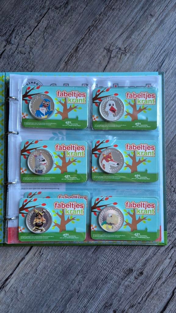De Fabeltjeskrant Deel 1 en Deel 2 - Coincard Collectie, Verzenden, Nederland, Munten