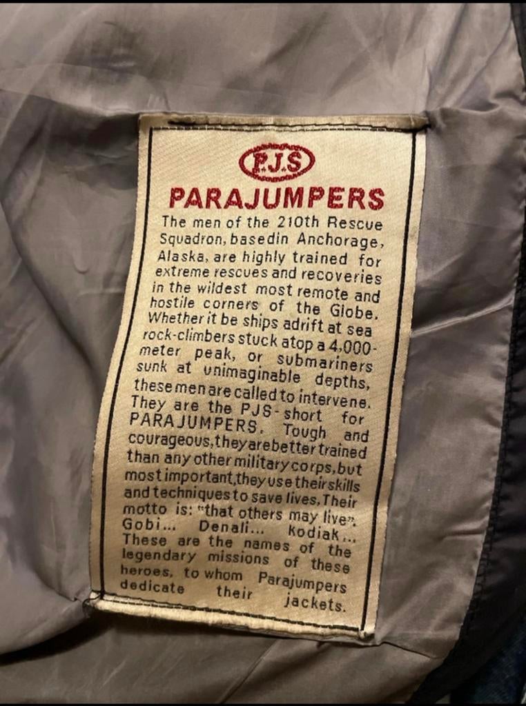 Parajumper jas maat S, Ophalen of Verzenden, Gedragen, Maat 36 (S), Blauw