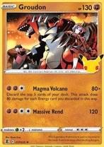 Pokemon - Groudon (CEL 017) - Holo rare.., Ophalen of Verzenden, Nieuw, Losse kaart, Foil