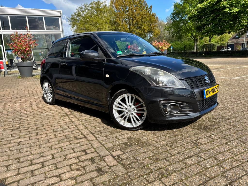 Suzuki Swift 1.6 3D Sport 2012 Zwart, Voorwielaandrijving, Zwart, 4 cilinders, Stoelverwarming