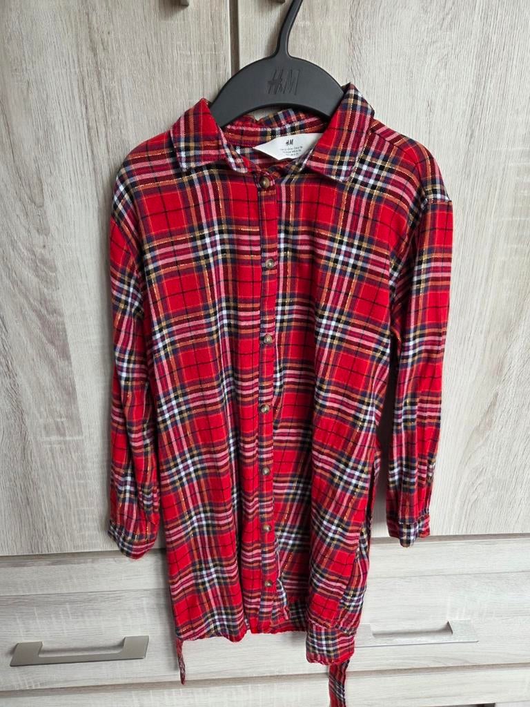 H&M Jurk 122, Kinderen en Baby's, Kinderkleding | Maat 122, Ophalen of Verzenden, Zo goed als nieuw, Meisje, Jurk of Rok