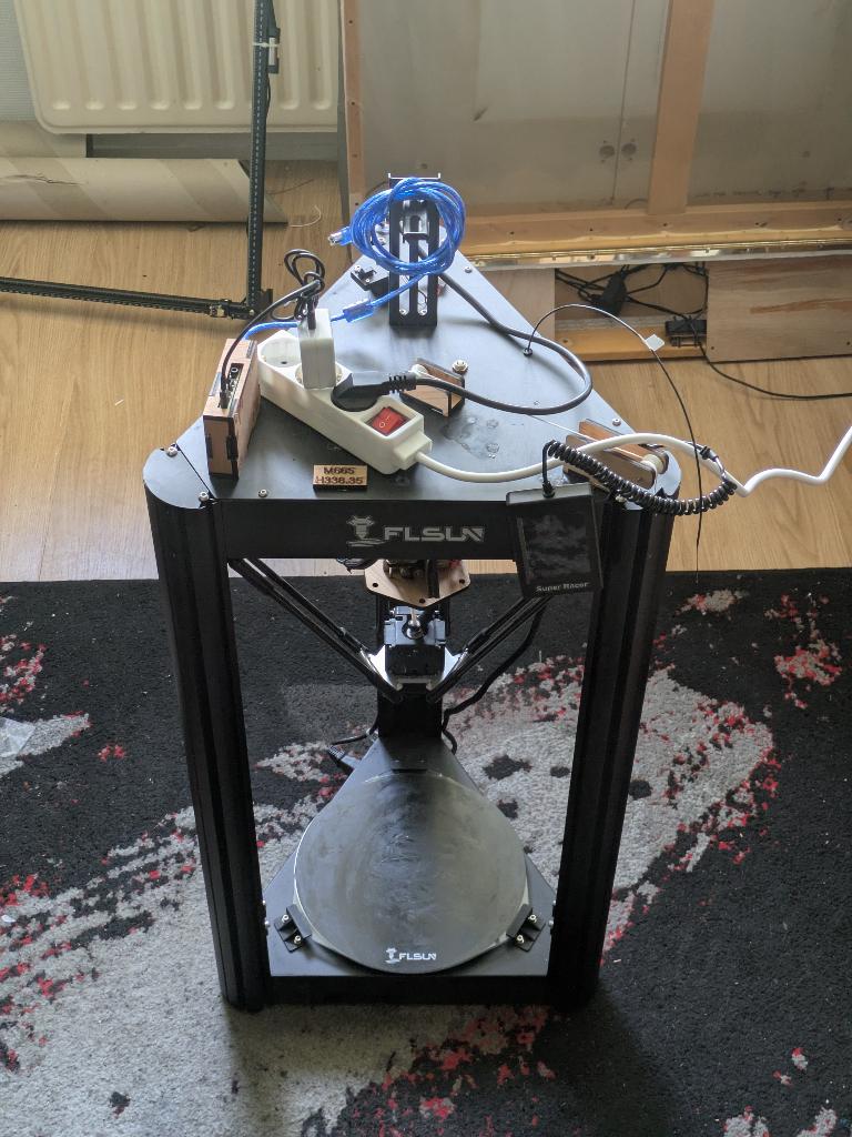 FLsun SR + optie floating extruder + optie enclosure, Ophalen, Gebruikt, Ingebouwde Wi-Fi, Filament