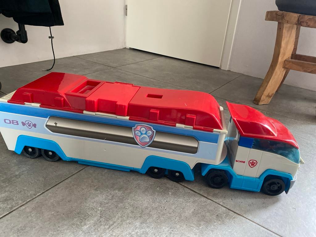 Paw Patrol Vrachtwagen met Rocky en Tracker, Kinderen en Baby's, Ophalen, Gebruikt, Jongen of Meisje