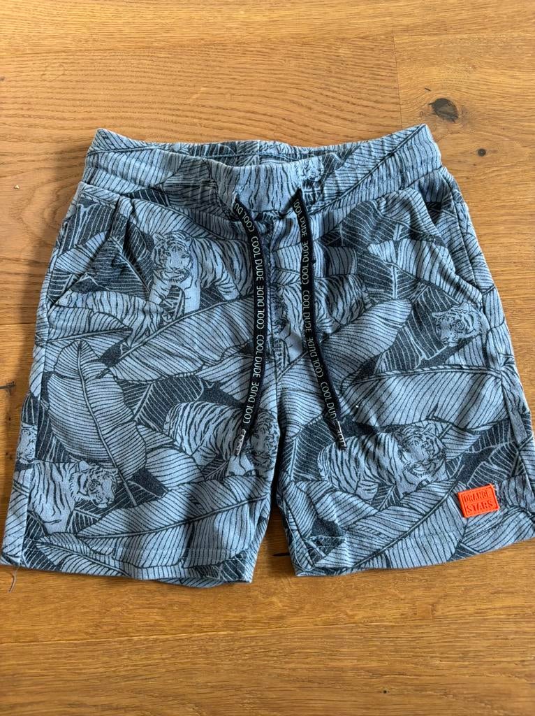 Orange stars blauwe korte broek maat 122/128, Ophalen of Verzenden, Gebruikt, Jongen, Broek