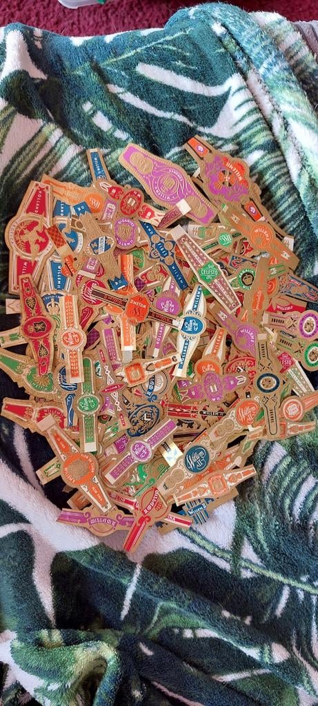 Sigarenbandjes, Ophalen of Verzenden, Gebruikt, Sigarenbandjes