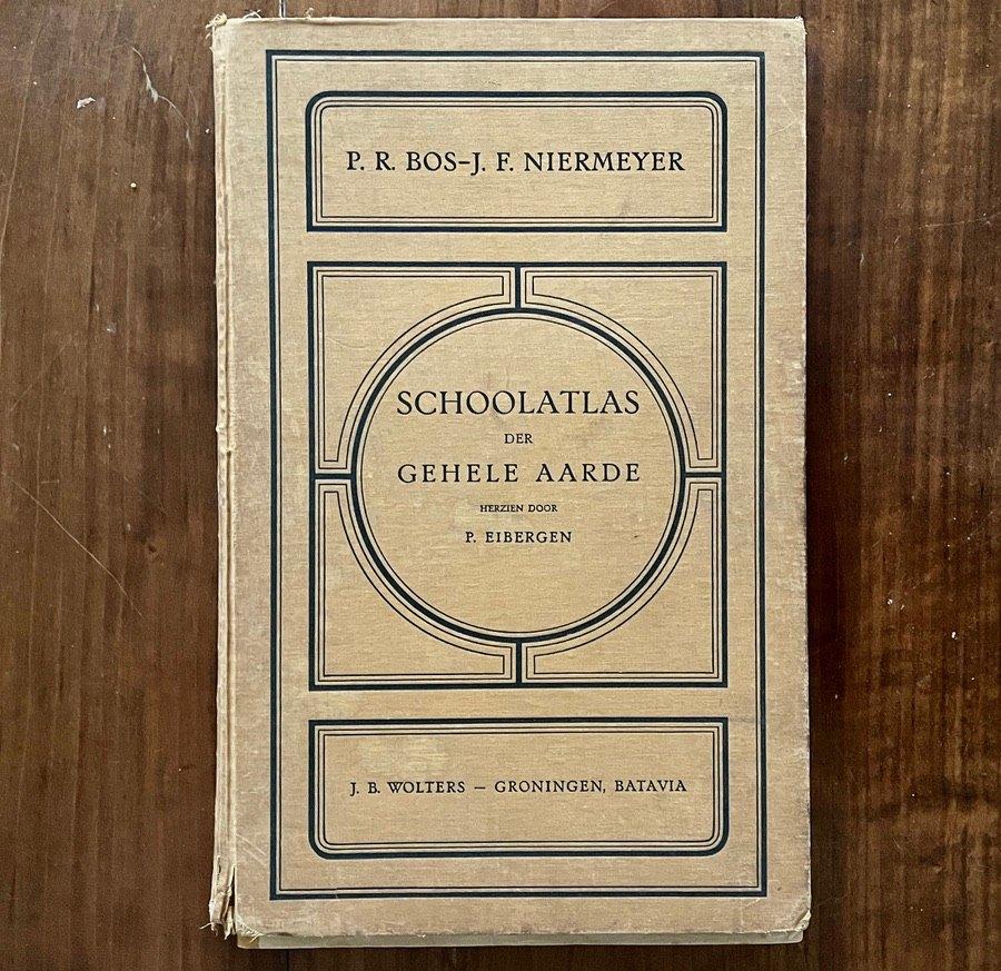 Oude Bos-atlas, Gelezen, Bosatlas, Ophalen of Verzenden, 1800 tot 2000