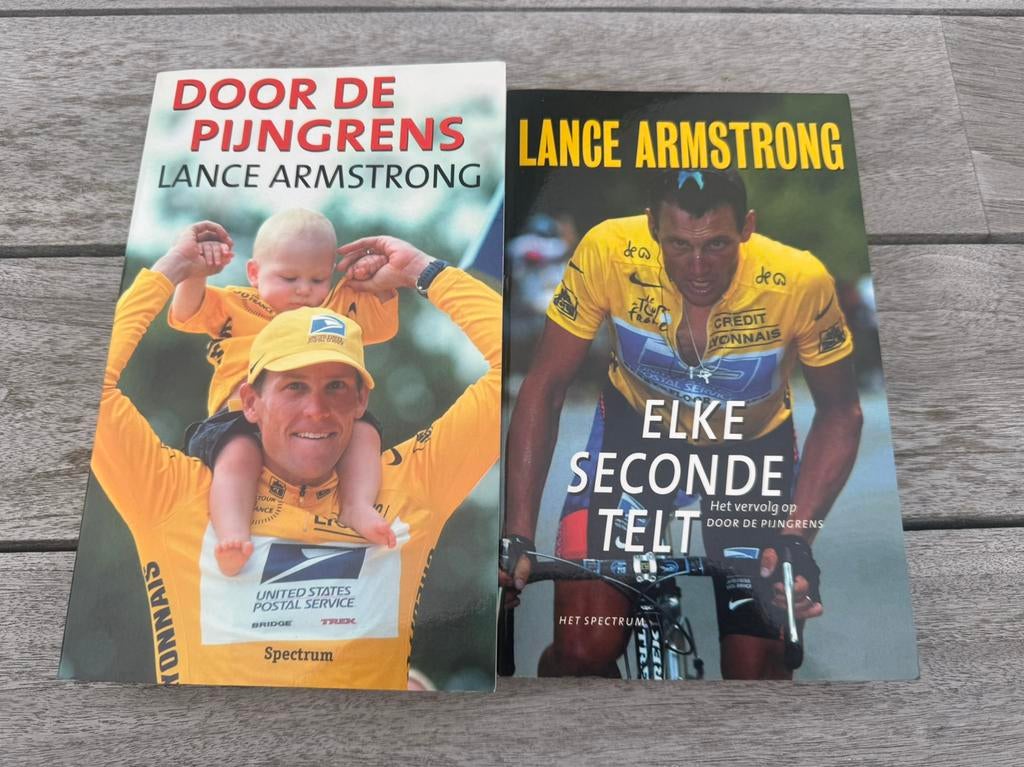 Boeken Lance Armstrong, Boeken, Sportboeken, Ophalen of Verzenden, Zo goed als nieuw, Lopen en Fietsen