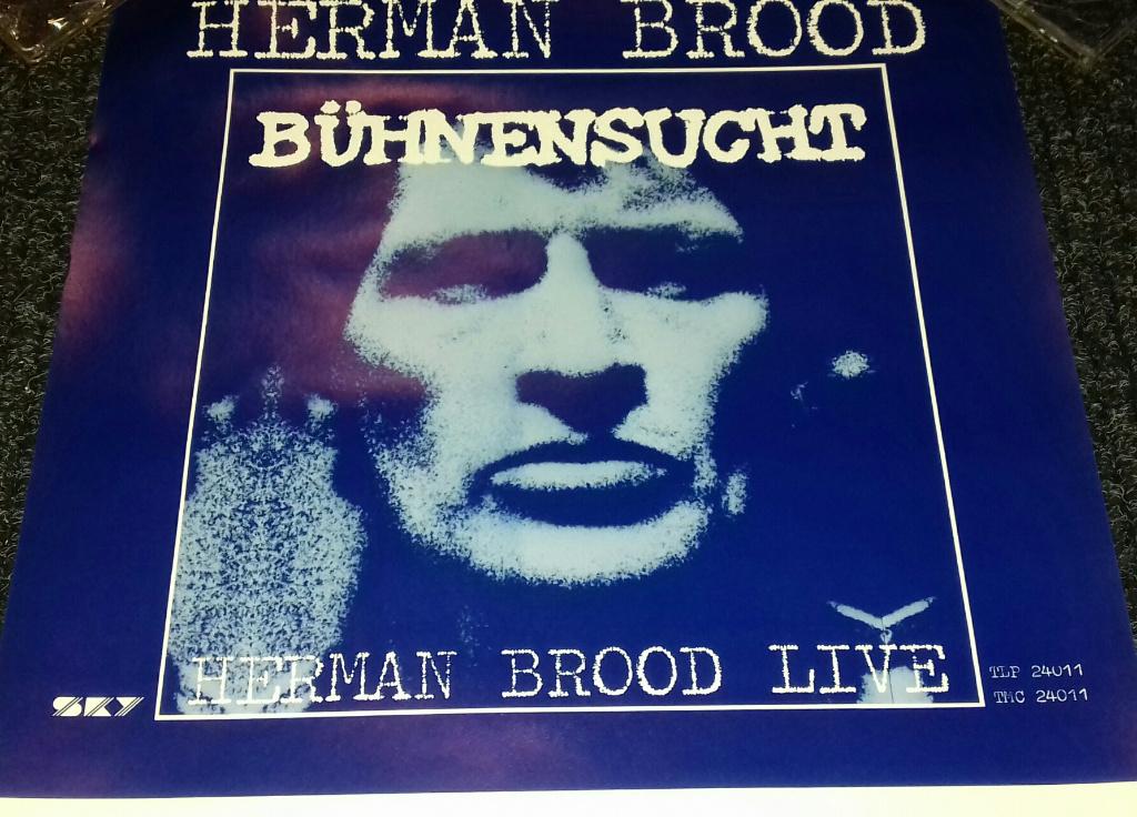 Herman Brood PROMO POSTER 1985 Buhnensucht ! Origineel !, Verzenden, Zo goed als nieuw, Poster, Artwork of Schilderij